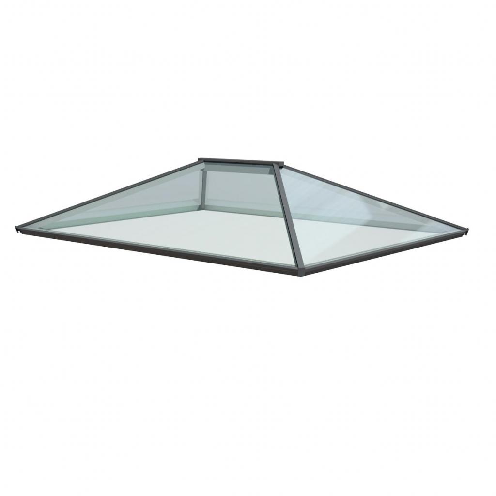 ATLAS 2M X 1.5M ALUMINIUM ROOF LANTERN 4 PANE VERSION